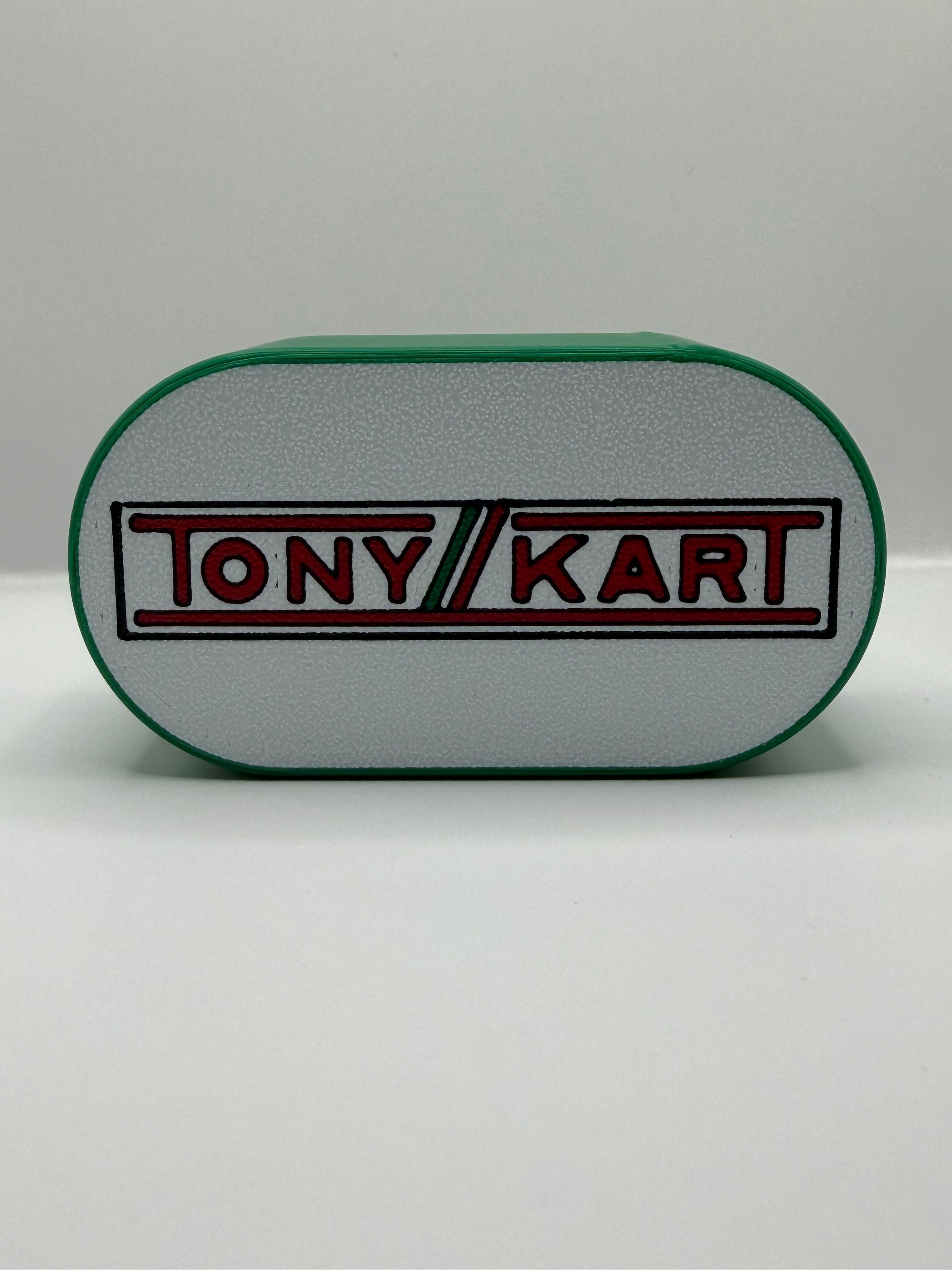 otk master cap brake cylinder with tonykart logo