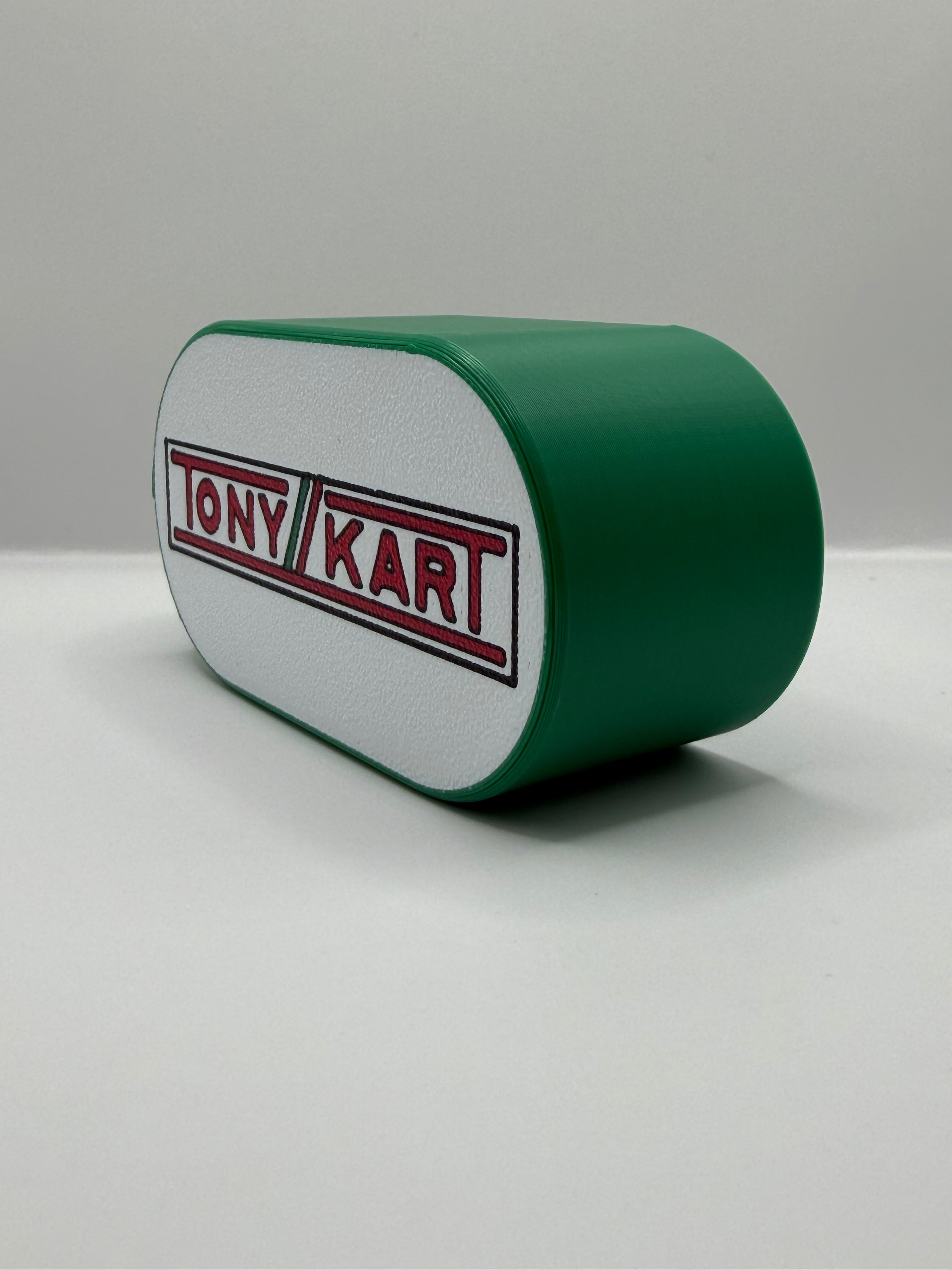 otk master cap brake cylinder with tonykart logo