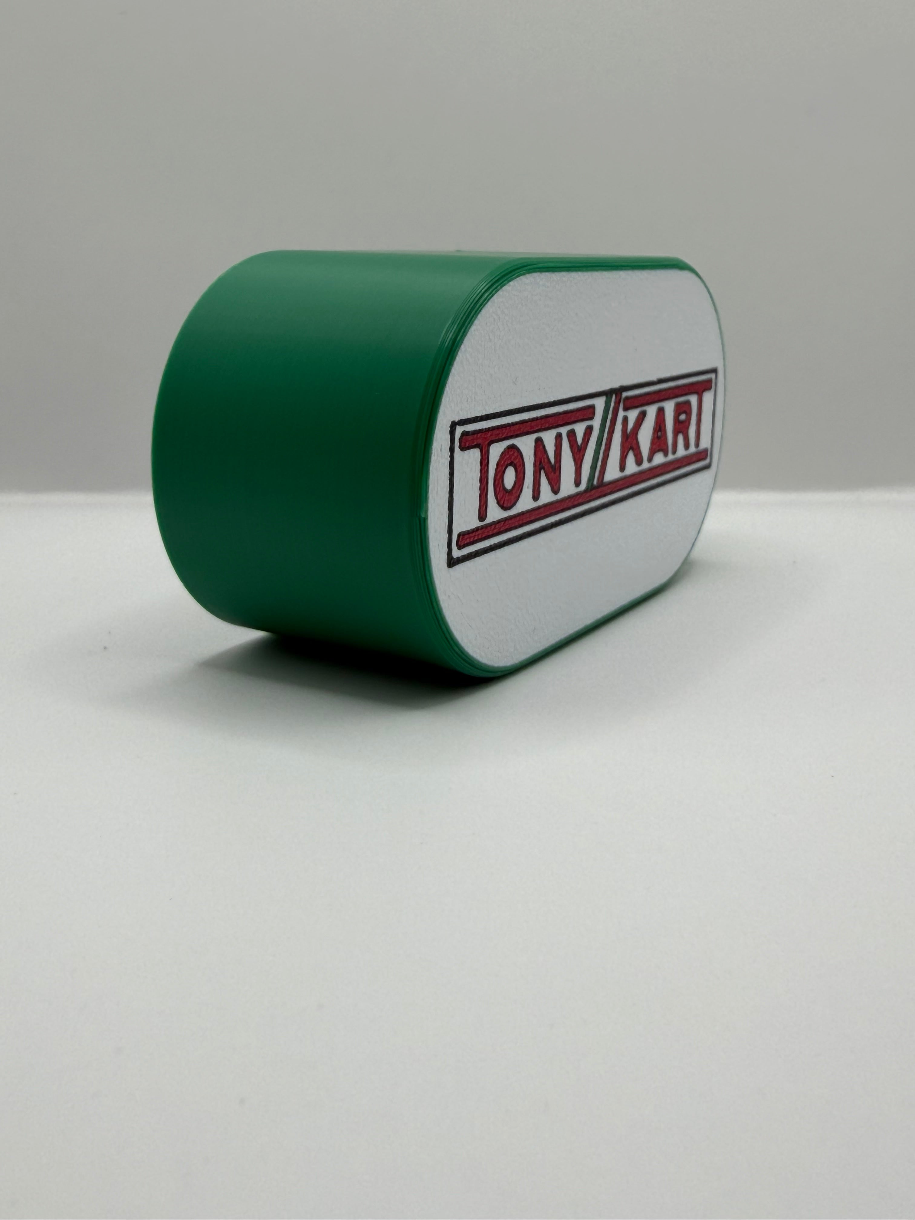 otk master cap brake cylinder with tonykart logo